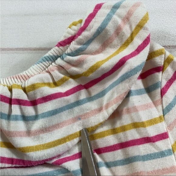 Mini Boden Girls Long Sleeve Striped Top - Picture 7 of 9